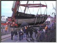 Spry craned out of Diglis basin