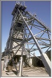 Headframe at Geevor Tin Mine, Cornwall