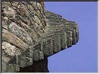 Chimney with stair