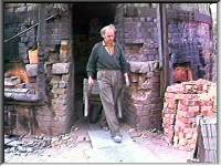 Setting a kiln