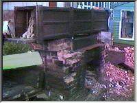 A steam chest for preparing timber