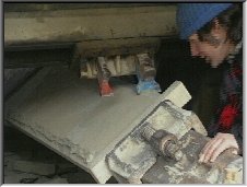 Stone planing machine