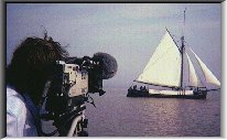 Video camera & Spry sailing; Dave Bushell