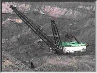 Walking dragline 'Ace of Spades'