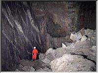 A large limestone stope