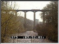 Thomas Telford's famous Pontcysyllte aqueduct over the River Dee.