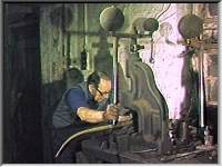 Punching rivet holes