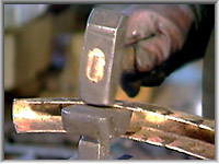 The hame takes shape