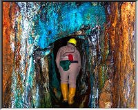 Der Rammelsberg Rathstiefsten stollen