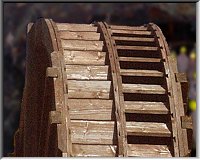 Reversing waterwheel at Grube Samson
