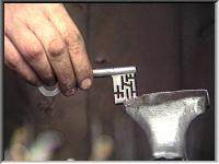 Making a key for a warded lock