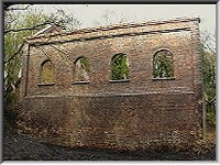 The large horizontal winding engine house of Freehold Colliery.