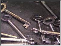 Cabinet lock keys