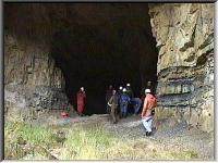 Shallee underground mine entrance.