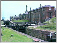 Ellesmere Port at the junction of the Shroppie with the Manchester Ship canal